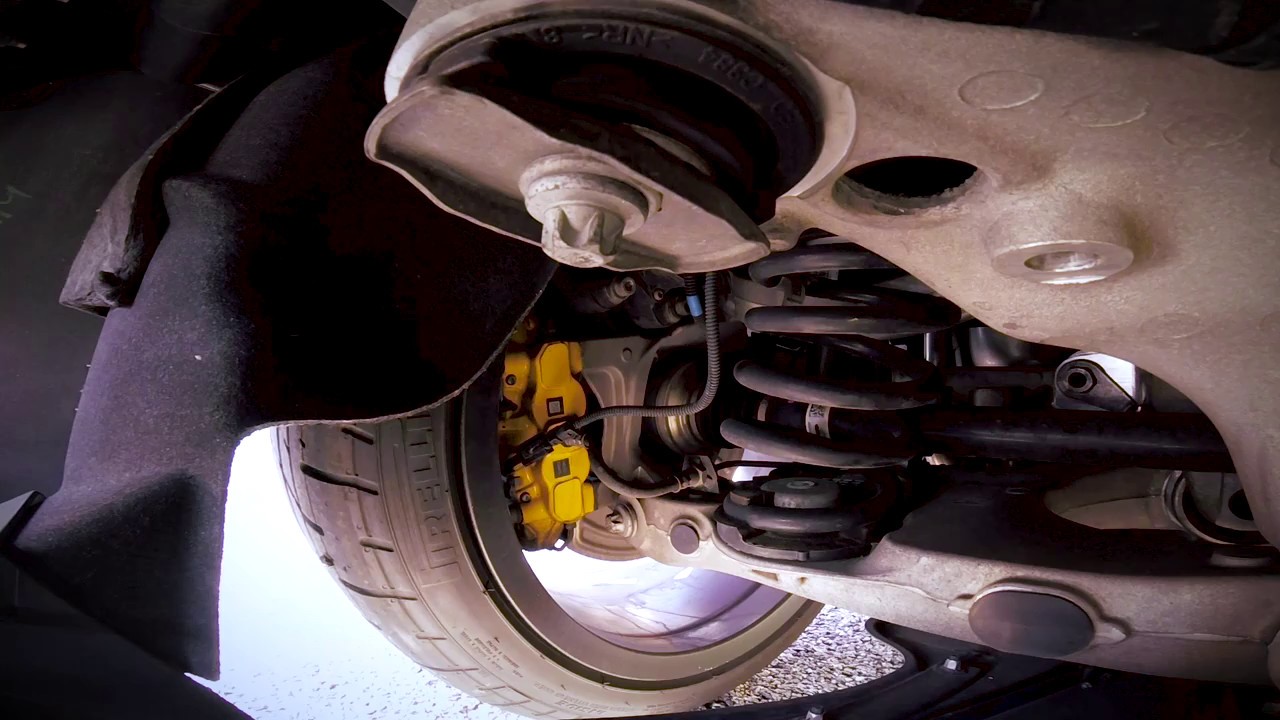 AlfaLink Rear Suspension Caught in Action Alfa Giulia Quadrifoglio