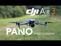 Dji air 3  panorama drone photography pano mode