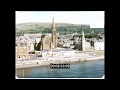1960s scotland largs low aerial flyover 16mm