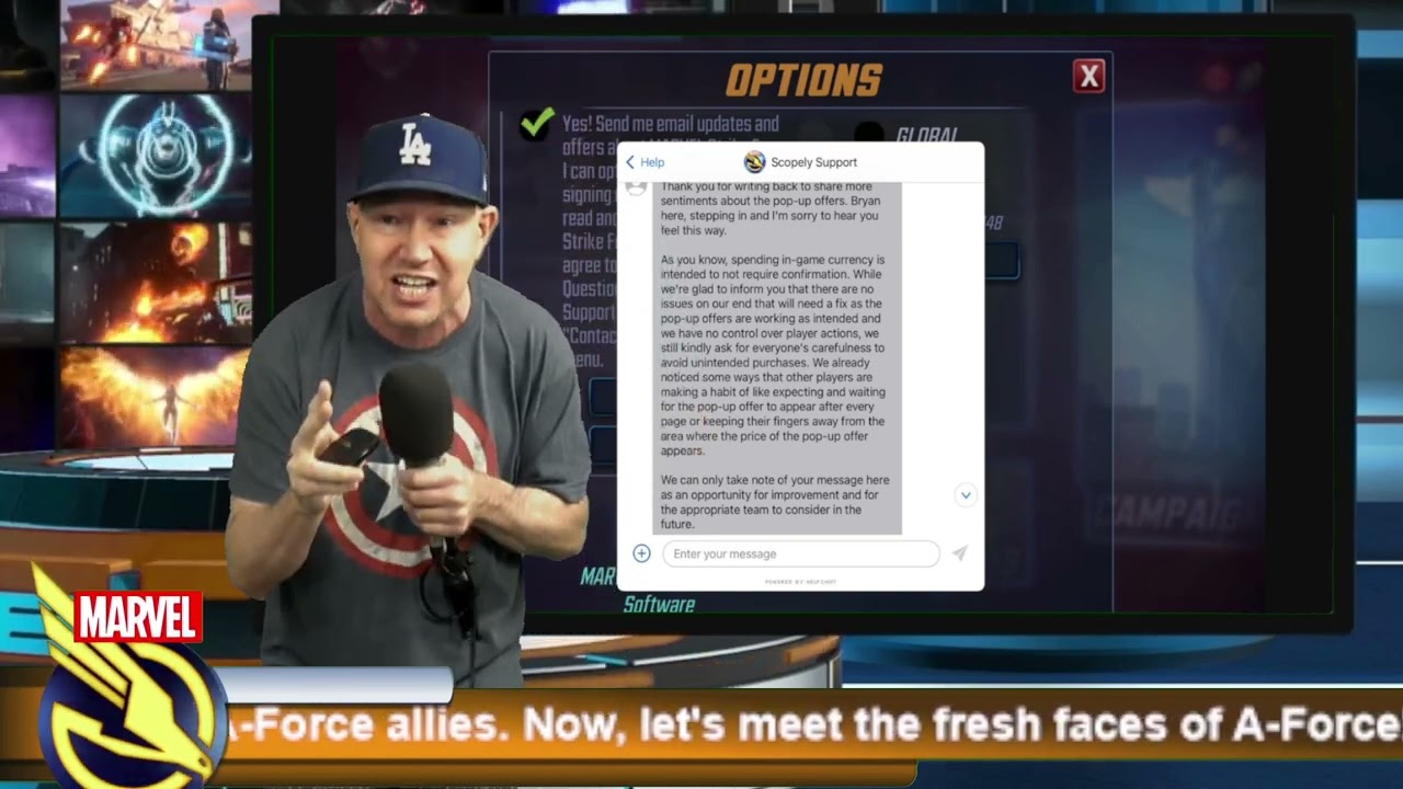 Customer Service Is Terrible - Offer Review - MARVEL Strike Force - MSF