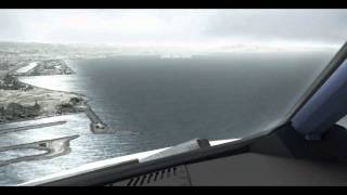 Fsx Flight Simulator X Hd - Landing A320 Ksfo Flightbeam - Gtx 590, I7 920 3.8 Ghz