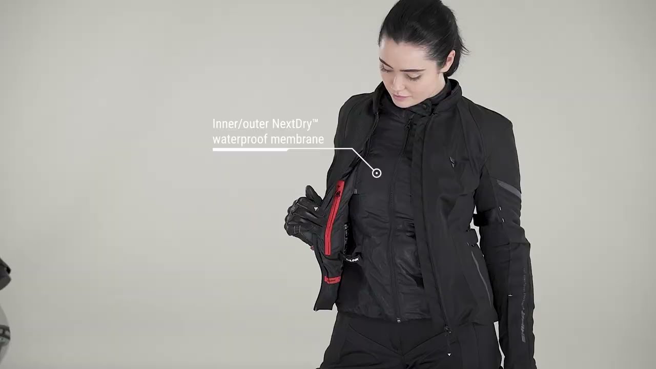 SHIMA JET LADY JACKET I Mesh Riding Jacket I Dual Purpose Rain Liner