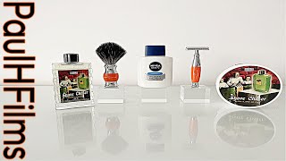 Celebrity Edwin Jagger Orange & Chrome Razor |.P.A.A. Shave Chaser Shaving Soap Net Worth