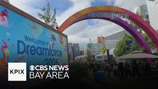 Concerns over possible AI bubble as San Francisco Dreamforce conference underway