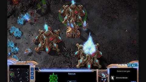 Starcraft II Chrono Boost Test