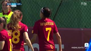  Roman fa esplodere il Tre Fontane false Serie A Femminile TIM 2022/23