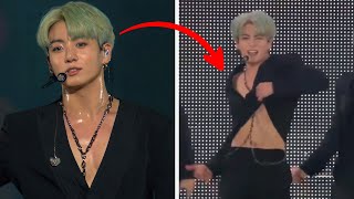 جونغكوك قرر يجلطنا بجسمه المثير💜Jungkook abs trend #shorts