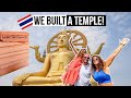 We built a temple in thailand  must do family activities in koh samui