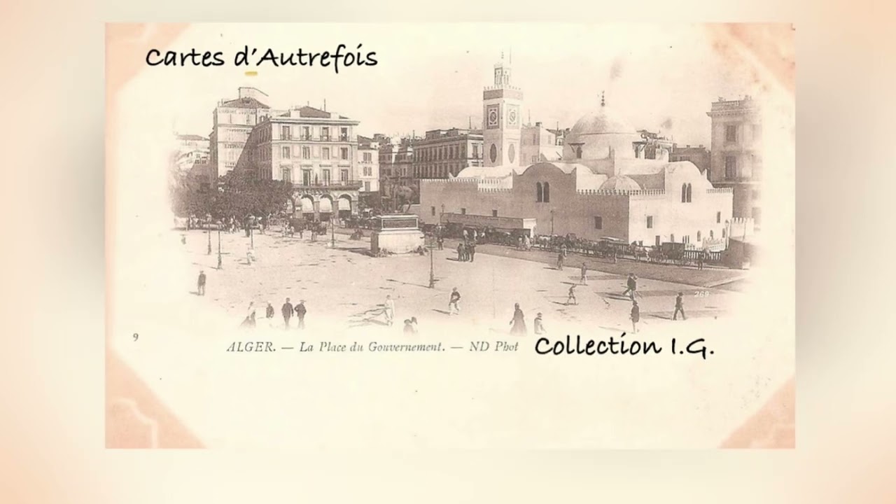 🇩🇿 Alger - La Place du Gouvernement - début XXᵉ siècle Cartes d’Autrefois – Collection I.G.