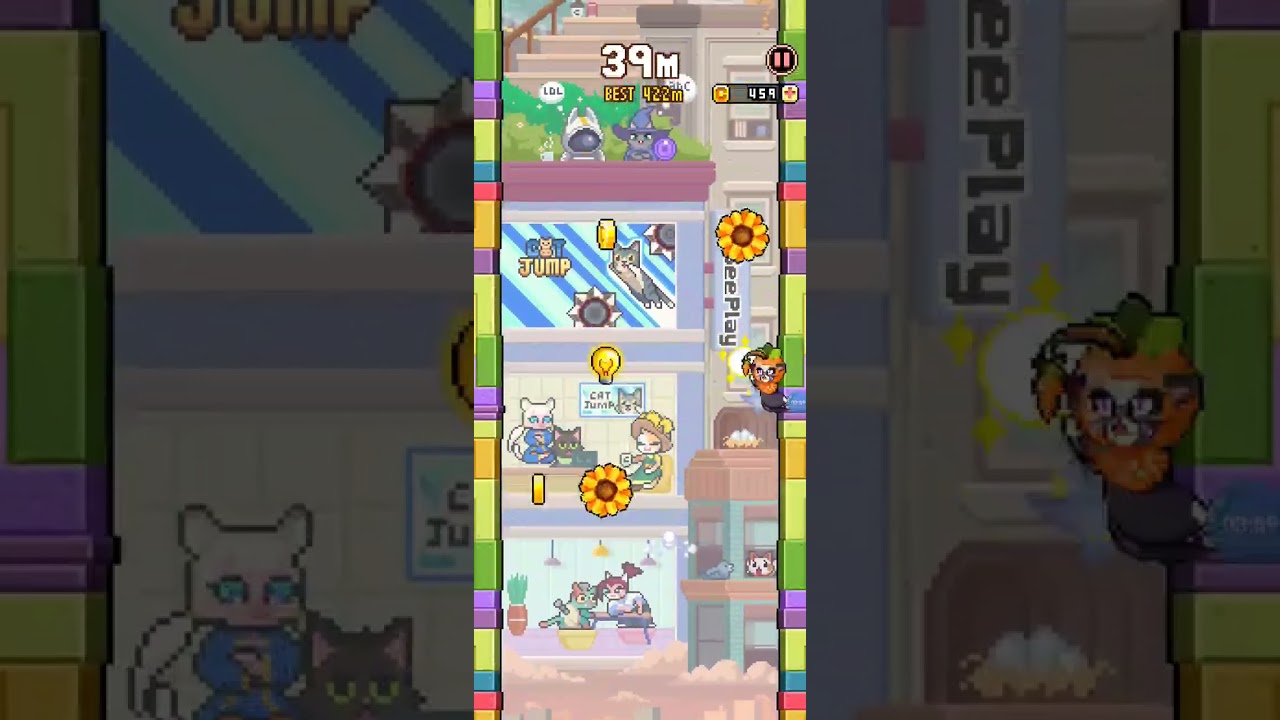 Cat Jump gameplay