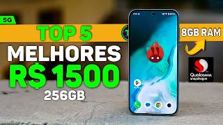 5 CELULARES ATÉ R$ 1500 REAIS PARA JOGOS!