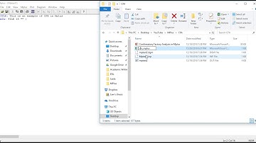 Confirmatory Factor Analysis (CFA) in Mplus