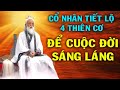 Cổ nhân tiết lộ 4 Thiên Cơ GIÚP CUỘC ĐỜI BẠN THÀNH CÔNG