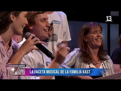 Familia Kast sorprende al candidato cantando #LasCarasDeLaMoneda