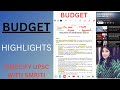 Budget 2026 (PIB) for UPSC | Imp Topics + PYQ Types + Traps Explained #UPSC #Prelims