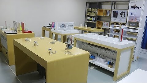 RECHI Hi-end Mobile Phone Retail Display Counter Table