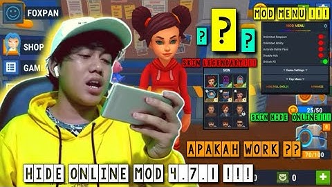 HIDE ONLINE MOD MENU 4.7.1 NEWEST !! - PROVE TOGETHER WHAT HAPPENS ?! - WATCH AND WATCH GUYS