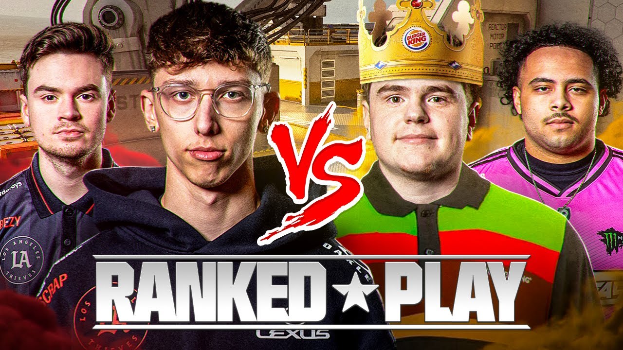 SCRAP & ABEZY GET MATCHED UP AGAINST BURGER KING IN RANKED PLAY
