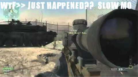 QuickScope Long Distance on DOME COD Modern Warfare 3