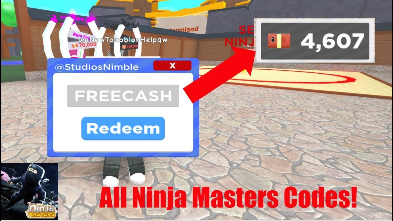 Codes For Ninja Masters Wiki 07 2021 - ninja masters roblox codes update 3 all