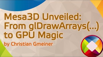 Mesa3D Unveiled: From glDrawArrays(...) to GPU Magic