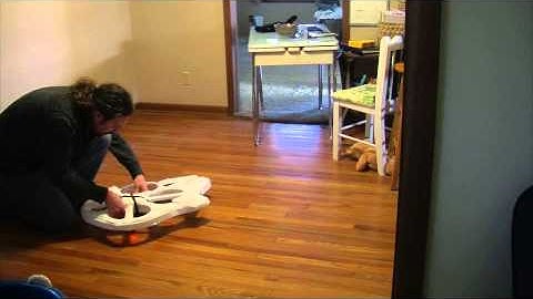 AR Drone millenium falcon mod (failure, too heavy)