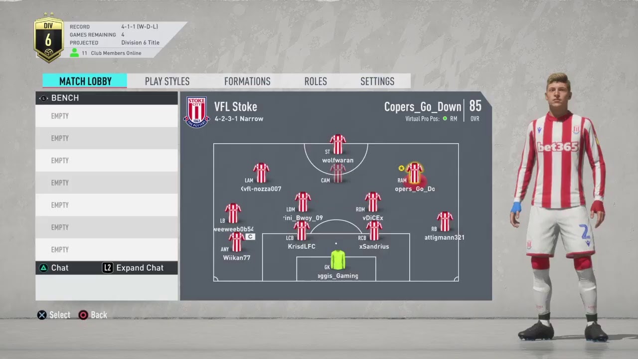 VFL Stoke S40 ICC Group M