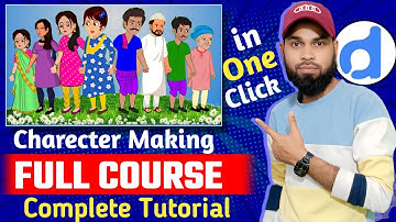 ✅AutoDraft Ai Characters Making In One Click🔥 | Character Design Complete Courses