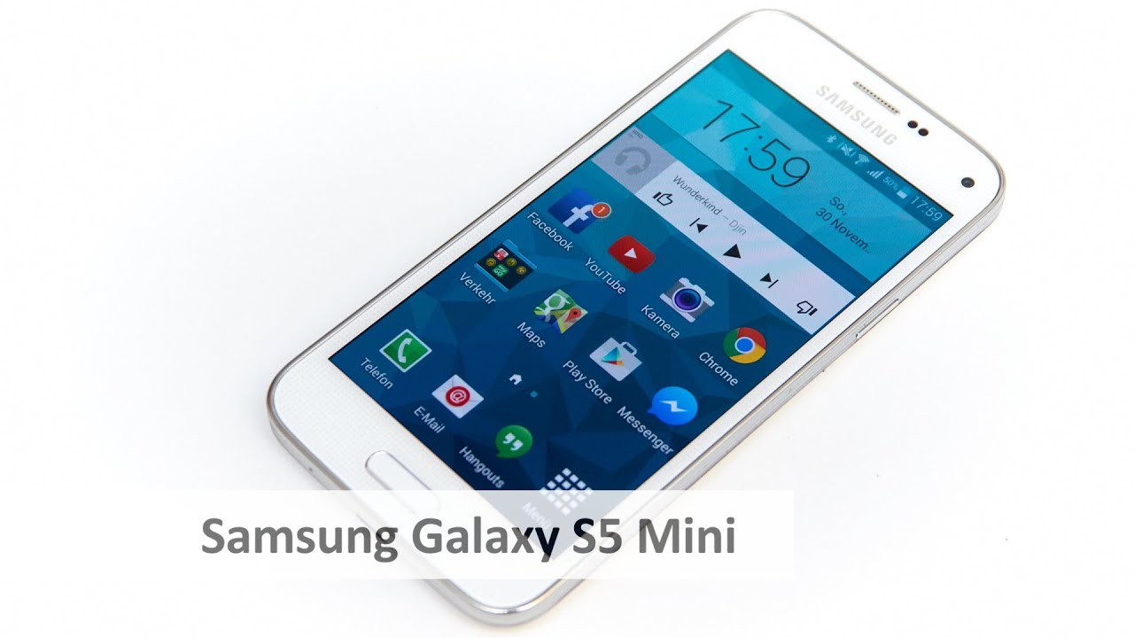 Samsung Galaxy S5 Mini - 4,5-Zoll-Smartphone im Test [Deutsch] - YouTube