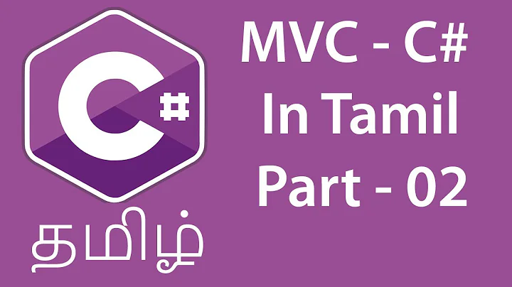 {தமிழ்} MVC  in Tamil Part-2 C# ViewData, ViewBag, controller, Views #MVC #MVCTamil