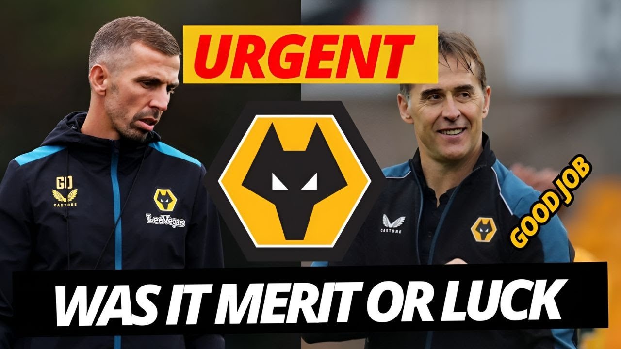 🟡⚫PURE LUCK OR GOOD WORK LATEST WOLVES NEWS TODAY