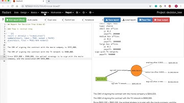 Radiant Tutorial Series: Decision Tree Video 3