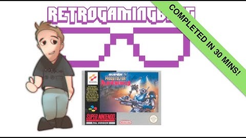 RetroGamingBlog: Super Probotector Playthrough