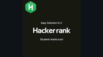Students Marks Sum Hacker Rank problem solution in C language