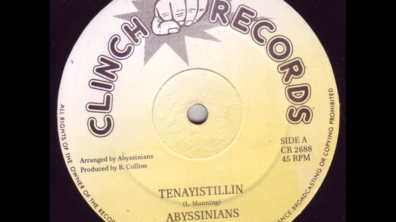 ジャマイカ12” Abyssinians /  McCook Tenayistillin / Mandella CR2688 Clinch Records /00250 Abyssinians - Tenayistillin + Dub - 12