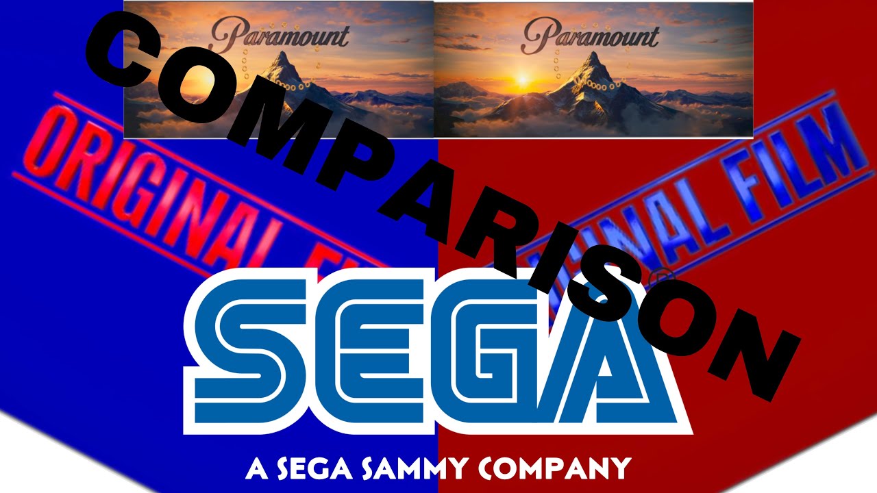 Paramountsegaoriginal Film Logo Comparison 2020 Vs 2022 Youtube 