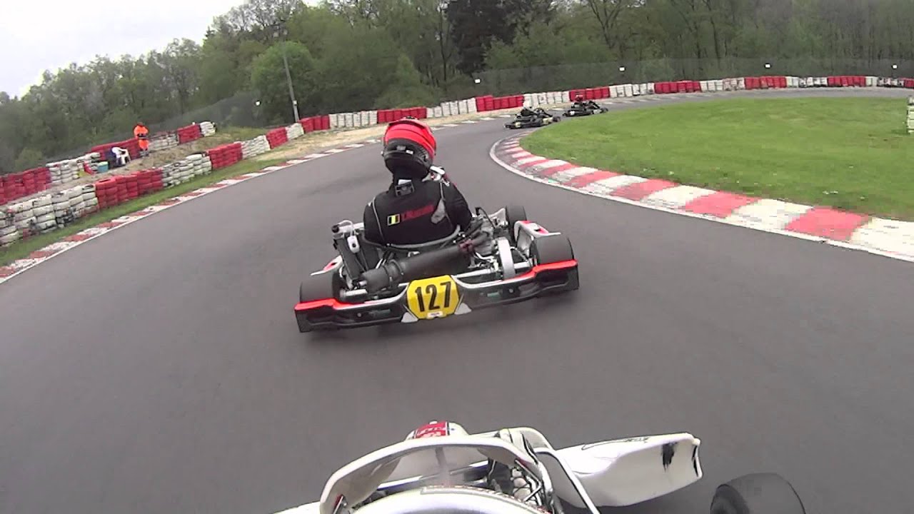 Derniers essais libres Championnat de Belgique Karting Francorchamps 16