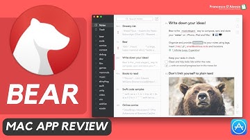 Bear MacOS review: What