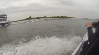 Jetski Jump Fishing Boat Wake (RAW FOOTY)