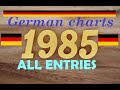 German Singles Charts 1985 (All songs)