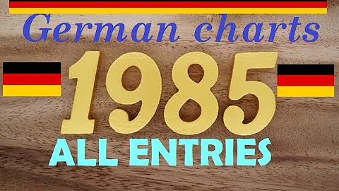 German Singles Charts 1985 (All songs)