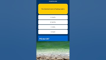 The chemical name of baking soda is