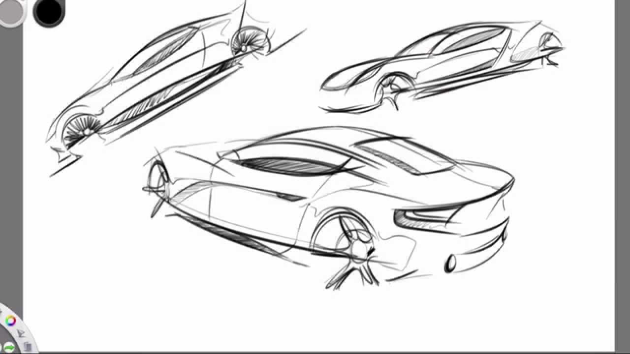 Car Doodling In Sketchbook Pro Sketch Book Sketchbook Pro Design Sketch