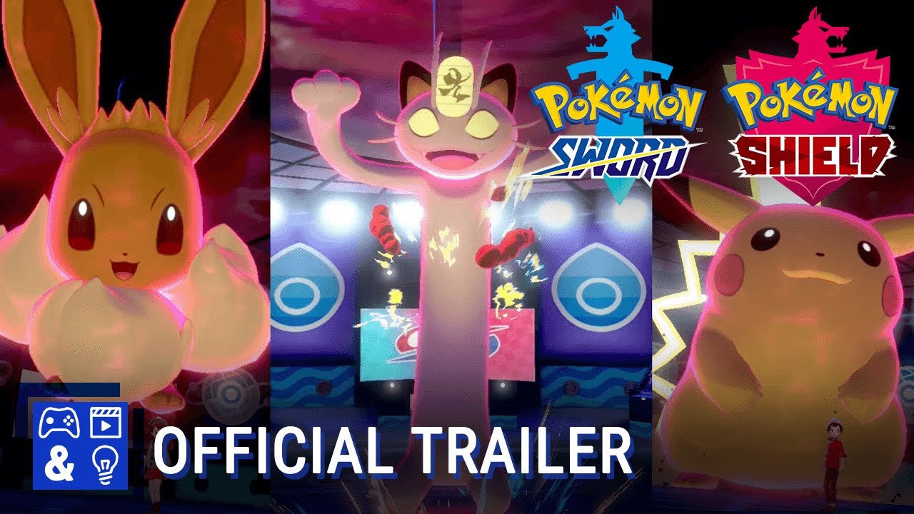 Pokémon Sword And Pokémon Shield Gameplay Trailer Gigantamax Pokemon Are Coming