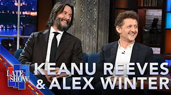 "What Are We Doing Here?" - Keanu Reeves & Alex Winter Explain "Waiting for Godot" With One Question