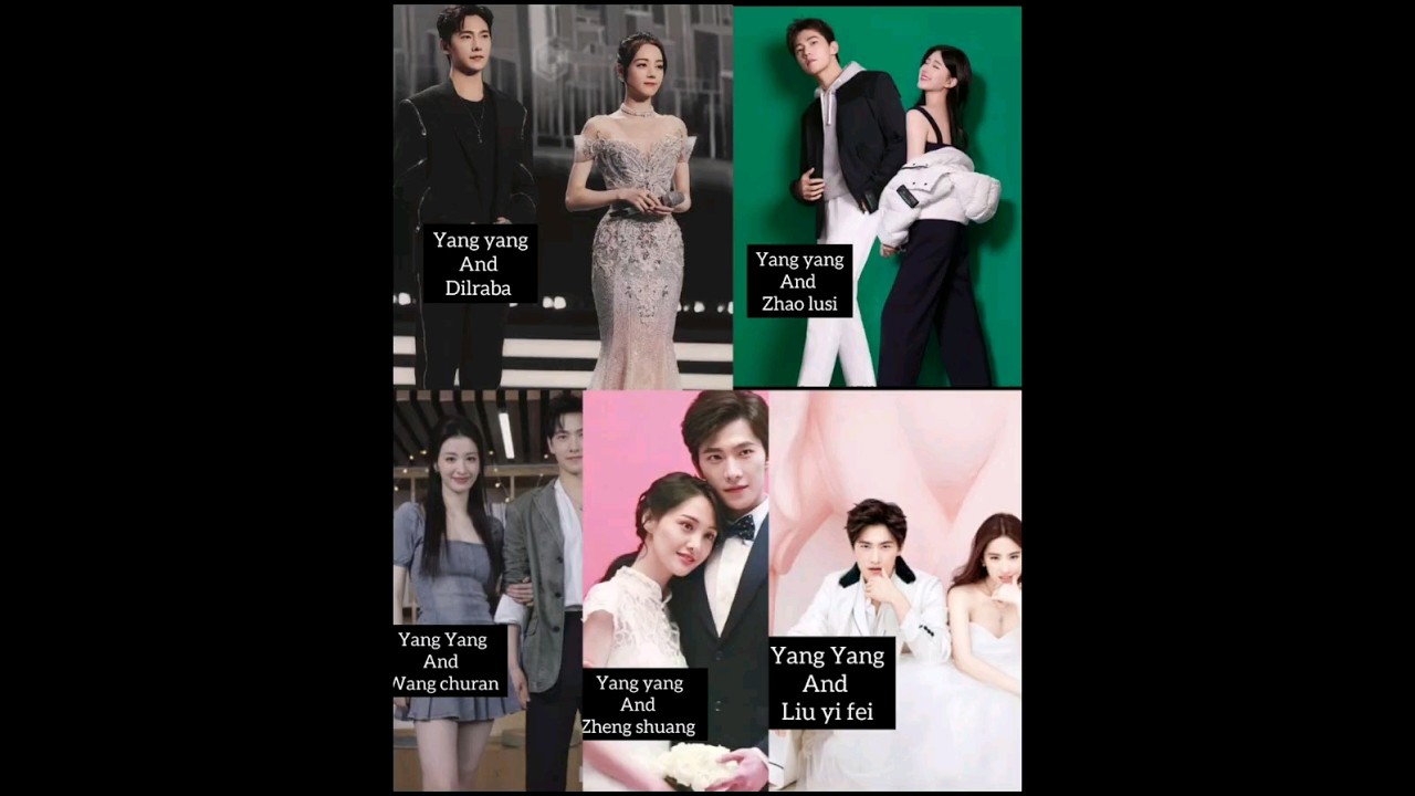 which actresses look good with Yang Yang 😎|| 