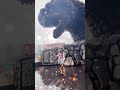 新宿・歌舞伎町のゴジラにジャンプダンスを披露してきた💃🦖 #shorts
