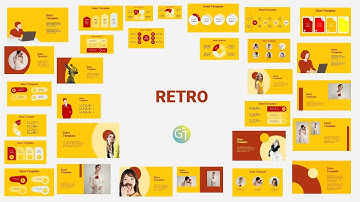 Retro Powerpoint Template Design