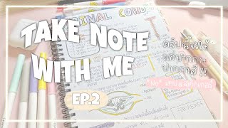 Take note with me EP.2 📝| จดโน๊ตโดยใช้แค่ปากกาสีเท่านั้นนน !! 💝🥳 | nnlazy.studygram