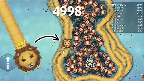 Snake.Io TRAPPING TOP 1 SNAKE IN THE LOBBY! Epic Snakeio Gameplay